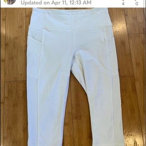 Lulu lemon cropped leggings